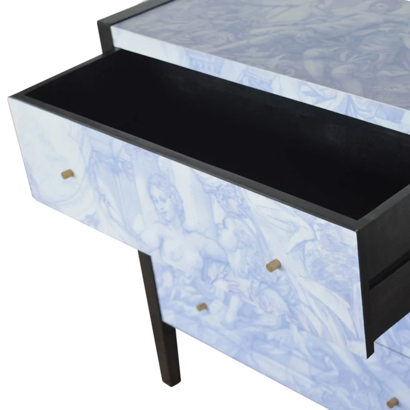 Mayah™ - Commode motif grec antique fait-main