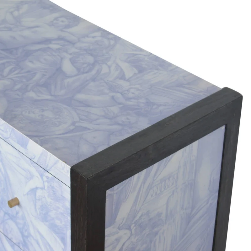 Mayah™ - Commode motif grec antique fait-main
