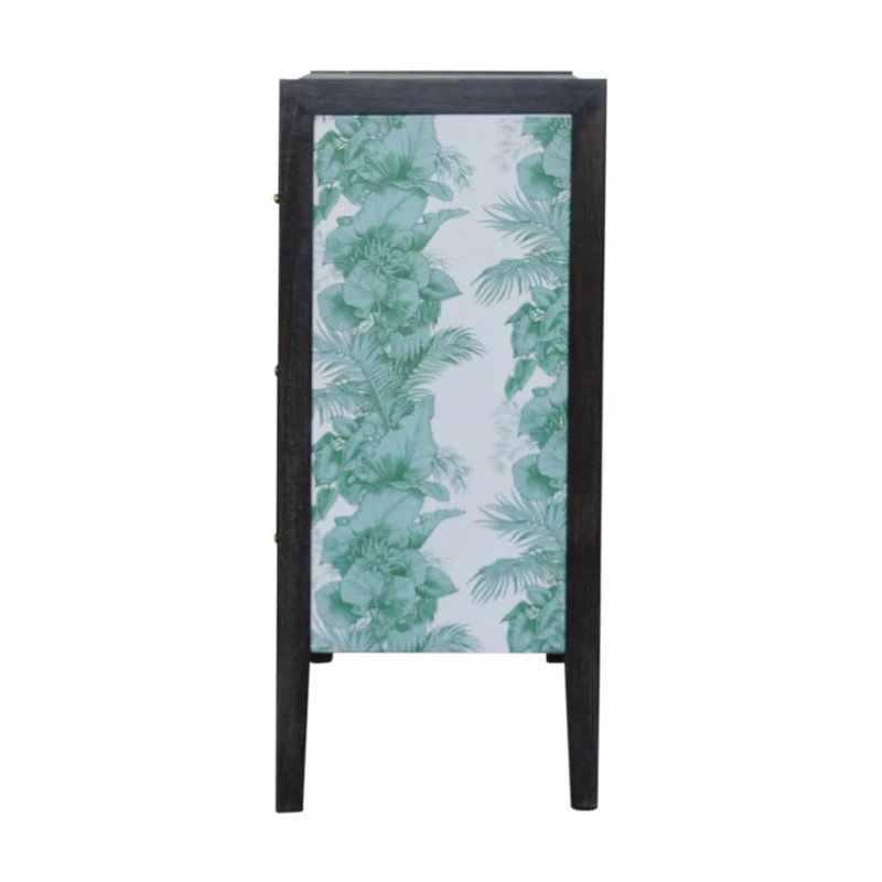 Mayah™ - Commode motif floral fait-main
