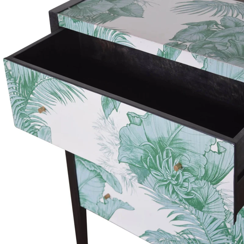 Mayah™ - Commode motif floral fait-main