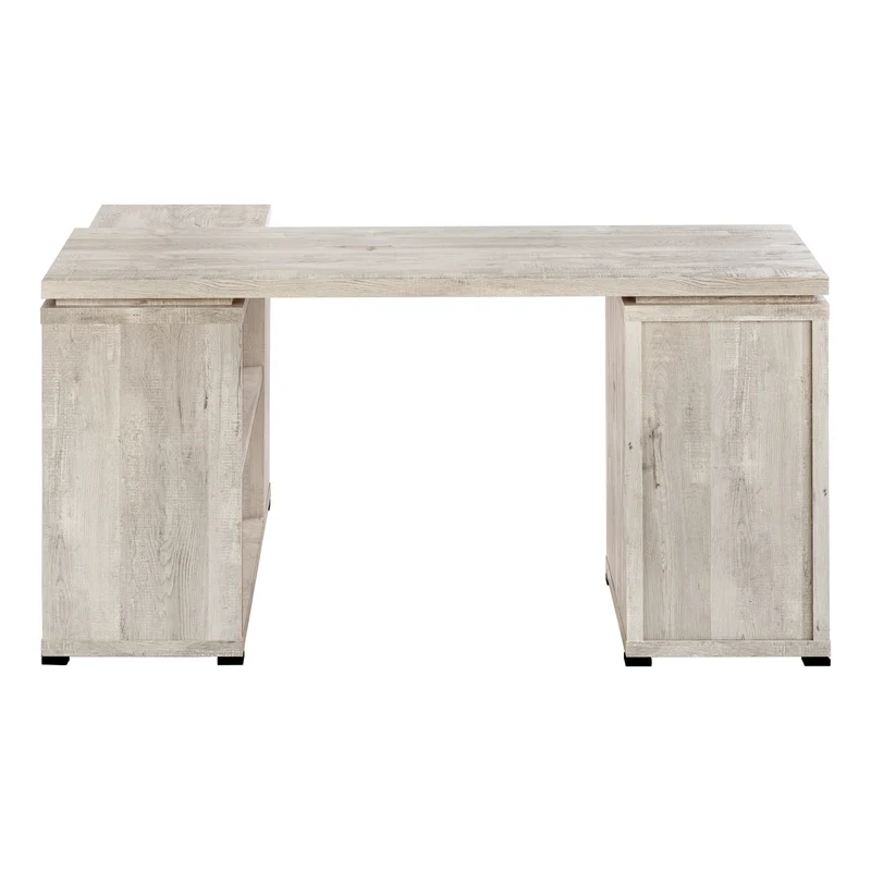 VANTEX CORNER™ – L-SHAPED RECLAIMED OFFICE DESK – I 7421