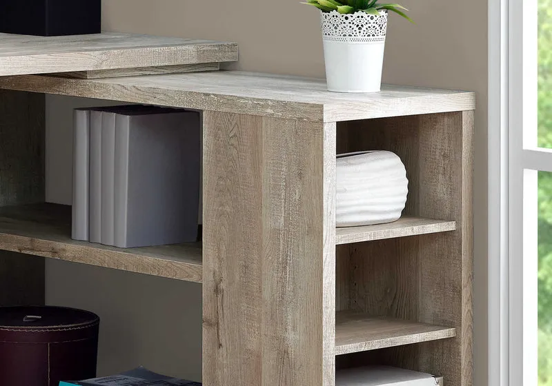 VANTEX CORNER™ – L-SHAPED RECLAIMED OFFICE DESK – I 7421