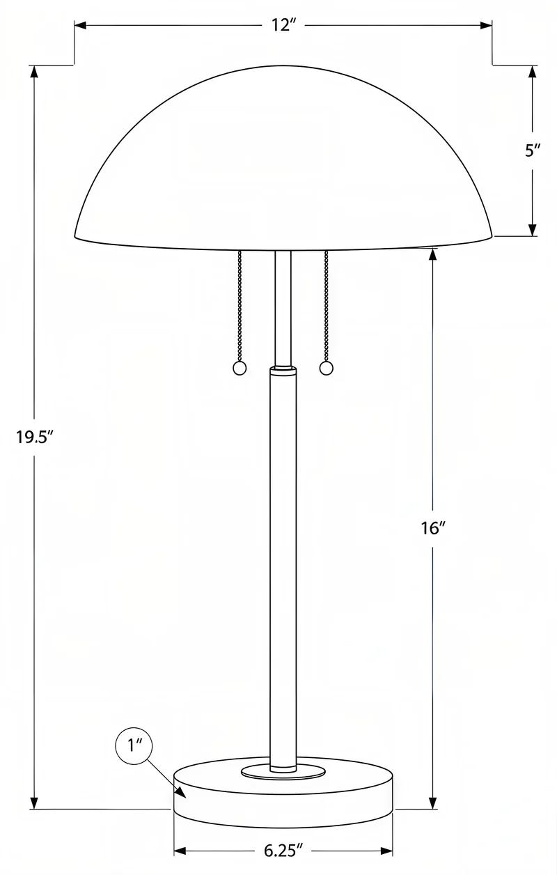 LUMORA DOME™ – RETRO MODERN METAL TABLE LAMP – I 9954