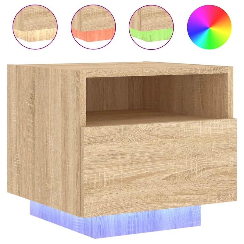 Table de Chevet Moderne LED
