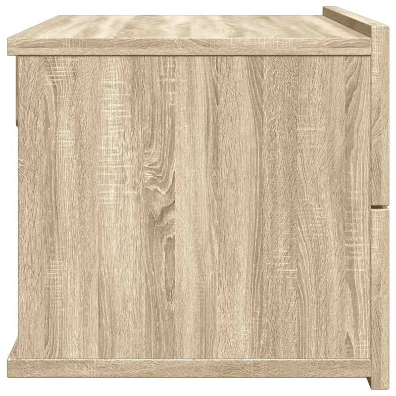 Table de Chevet Murale Suspendue Bois