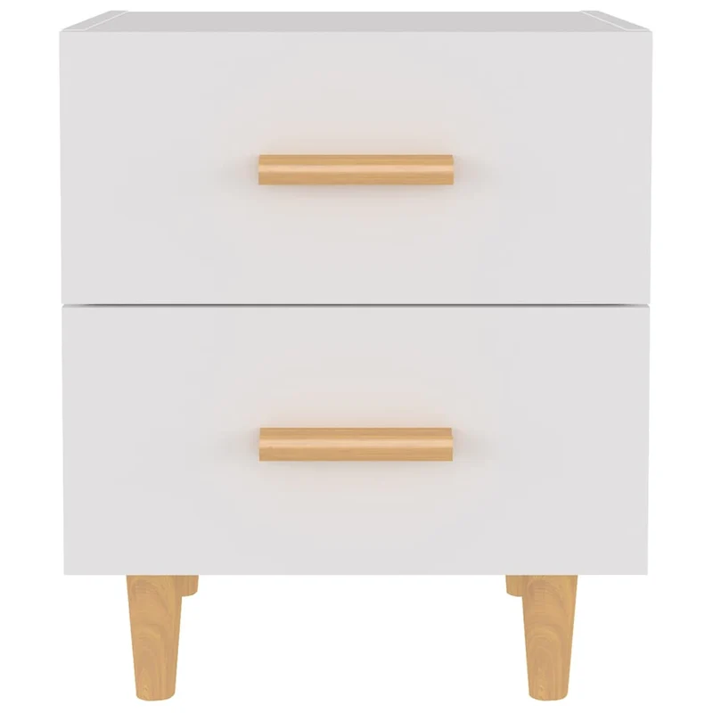 Table de Chevet Scandinave Blanche