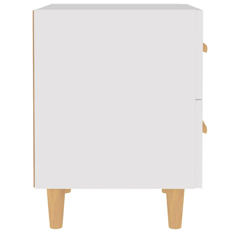 Table de Chevet Scandinave Blanche