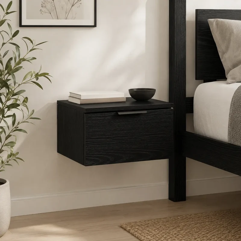 Table de Chevet Murale Suspendue