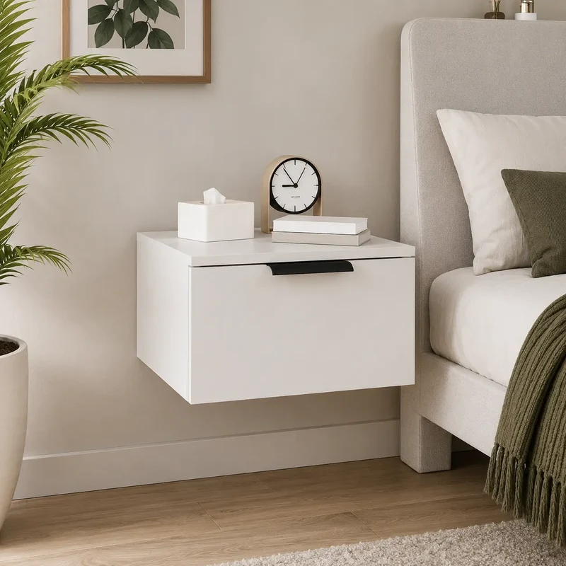 Table de Chevet Murale Suspendue
