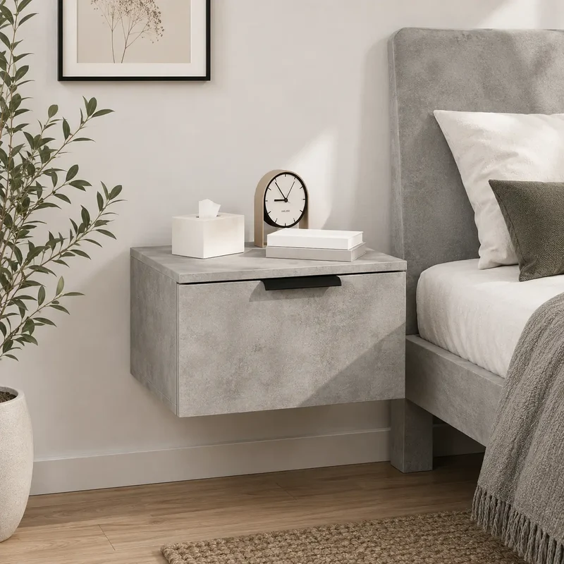 Table de Chevet Murale Suspendue