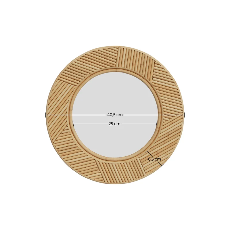 Miroir rond Lapta D40,5 cm