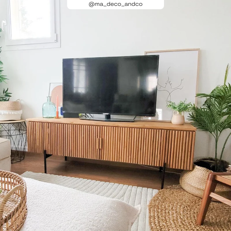 Meuble TV Gordes en teck