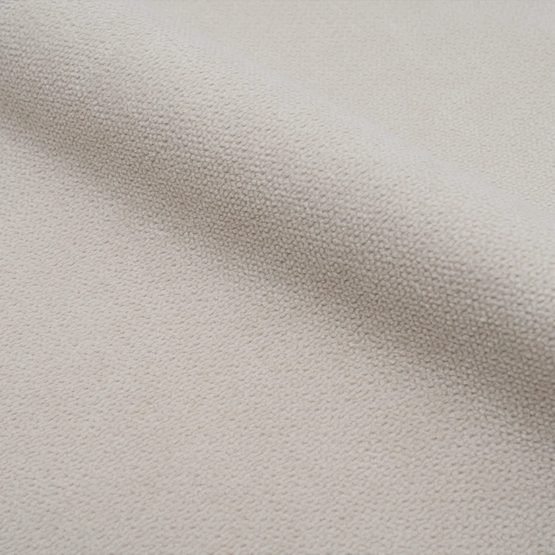 Lit double Koda 140x190 cm en tissu beige