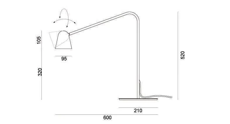 Lampe à poser Chaplin