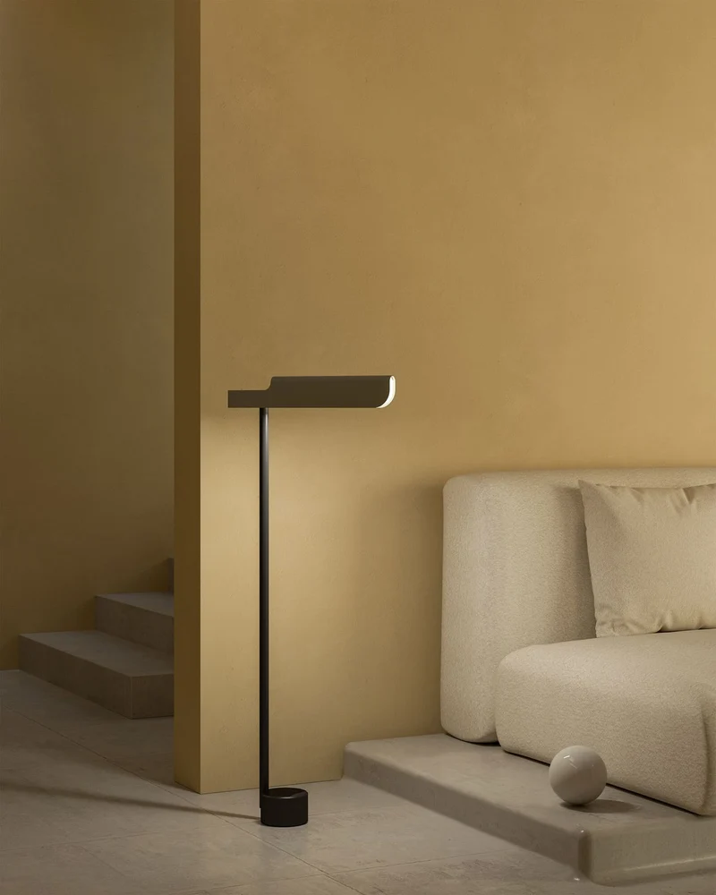 Lampadaire Horizon Profile Cuir