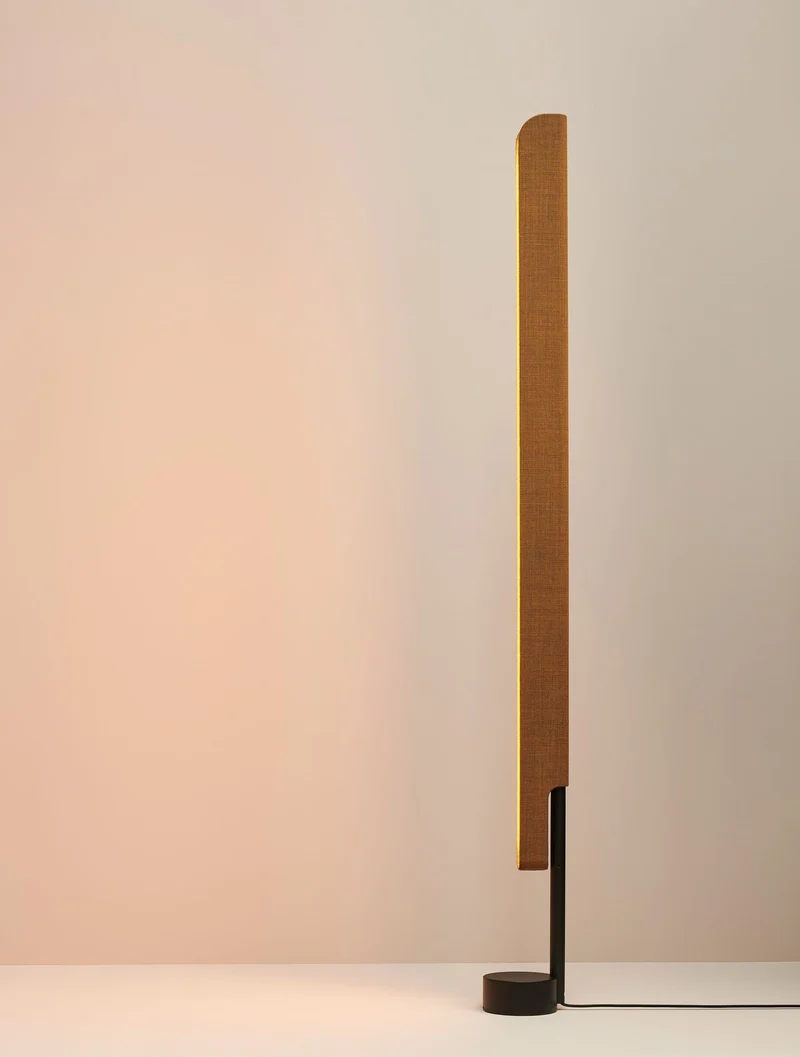 Lampadaire Vertical Tissu