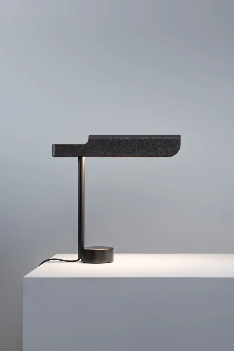 Lampe de table Profile Cuir