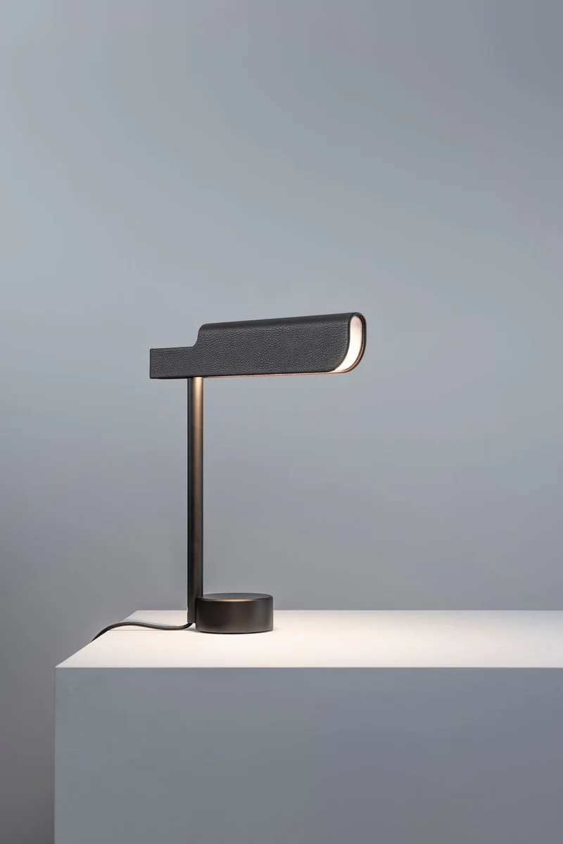Lampe de table Profile Cuir