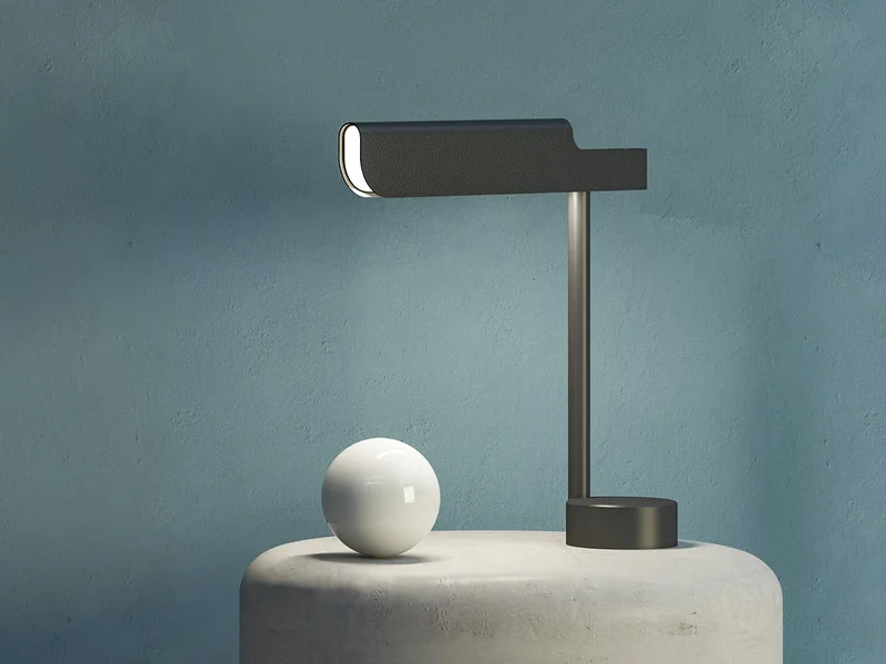 Lampe de table Profile Cuir