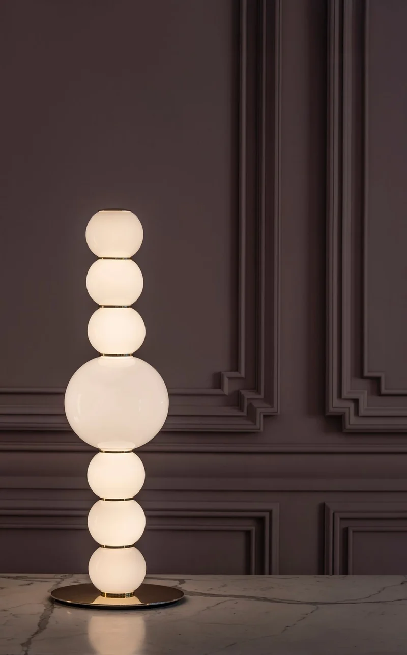Lampe de table Double Pearl E