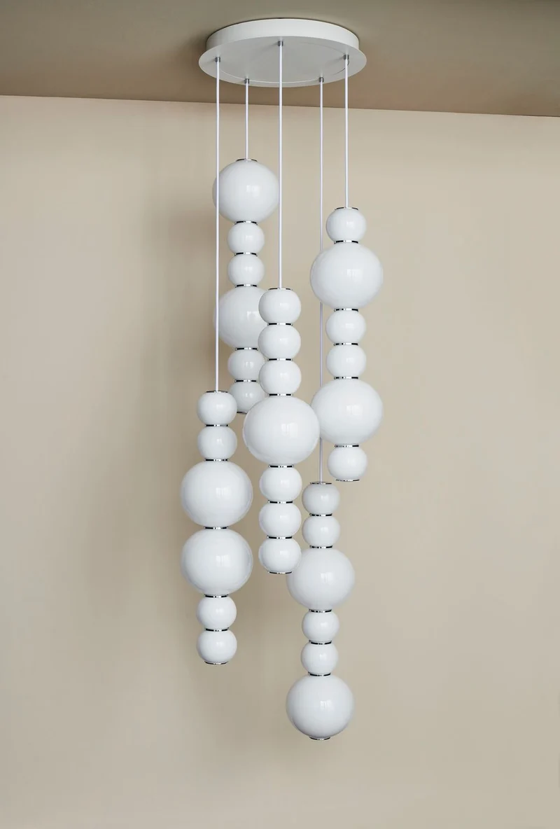 Lustre Double Pearl 5 Brillant