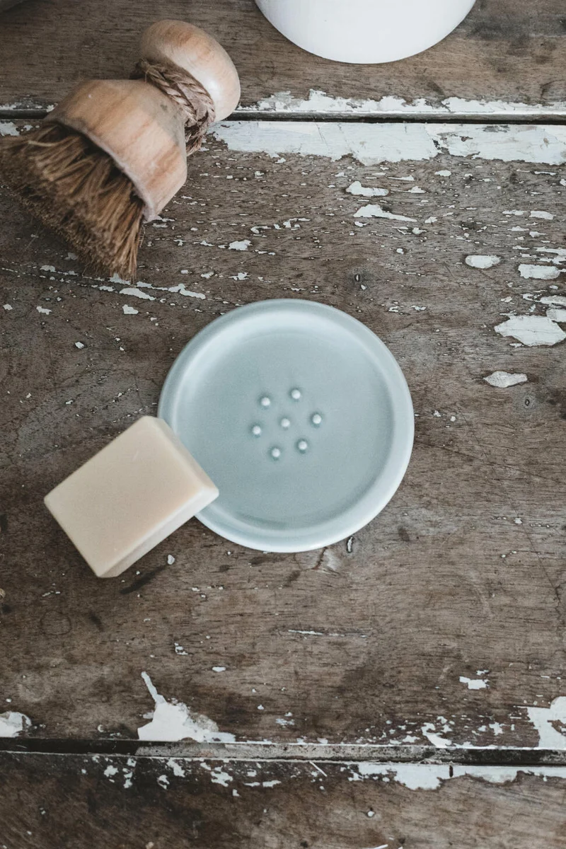 Porte savon Cantine Gris Oxyde