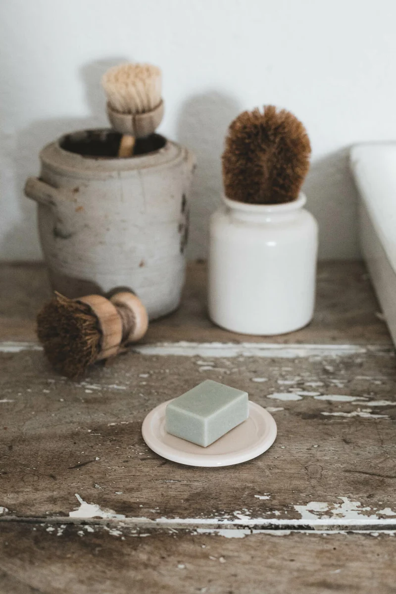 Porte savon Cantine Rose Buvard