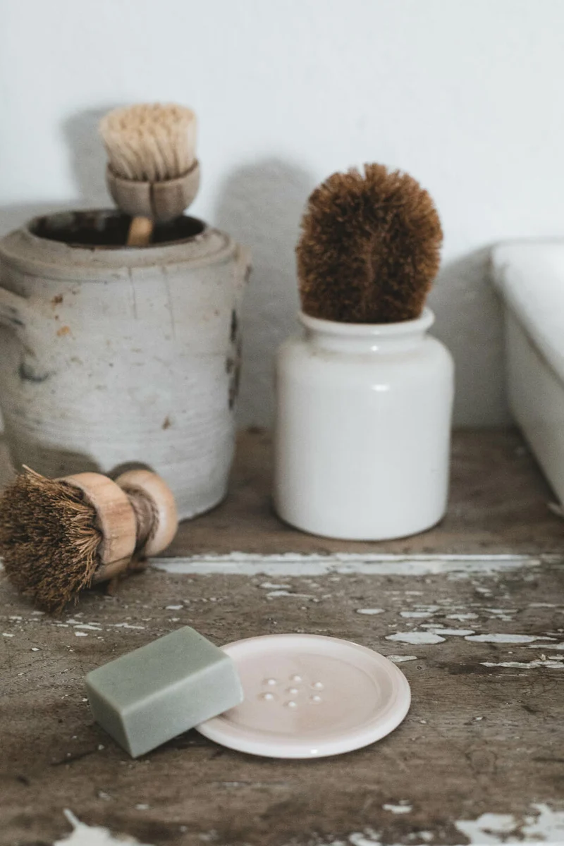 Porte savon Cantine Rose Buvard