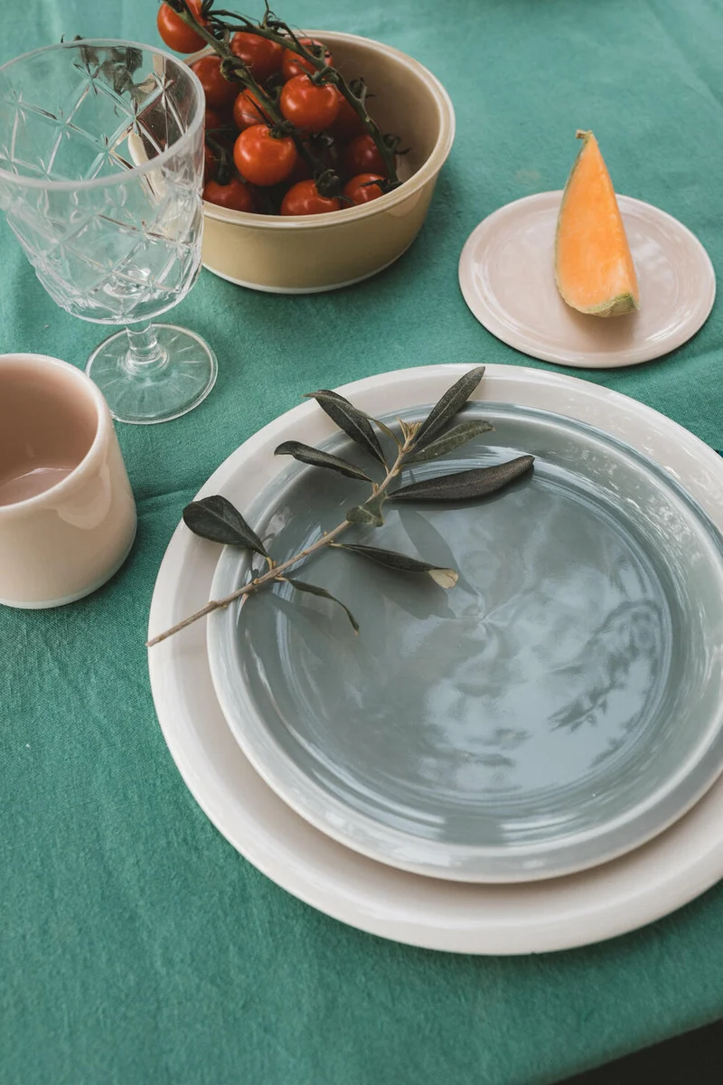 Saladier Cantine Gris Oxyde