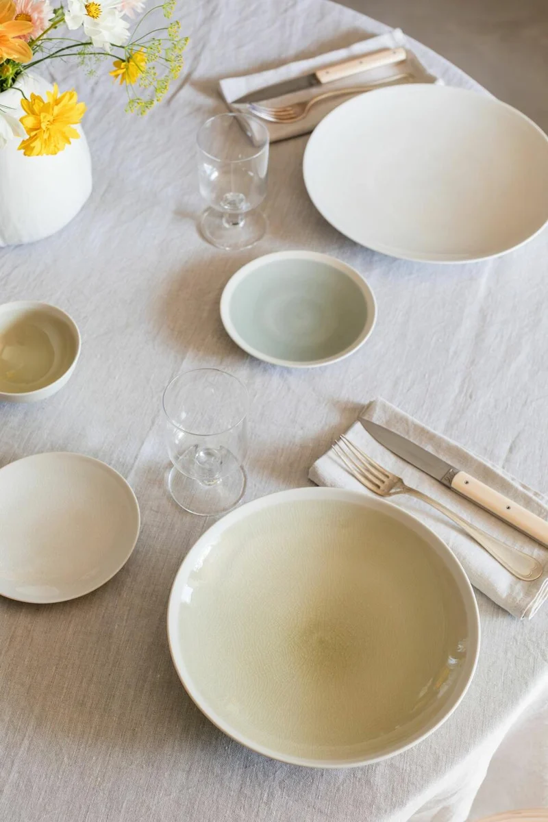 Assiette XS Epure Cachemire