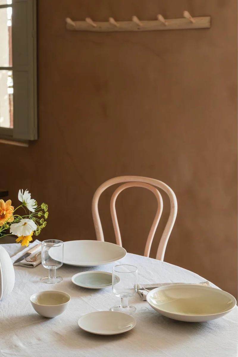 Assiette Creuse Epure Sauge