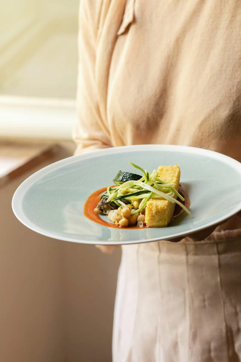Assiette L Epure Cachemire