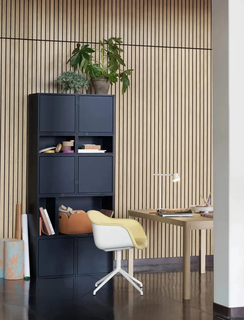 Bibliothèque Muuto - Stacked storage system