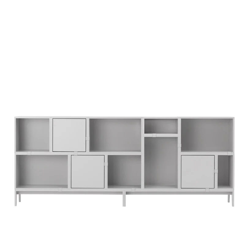 Bibliothèque Muuto - Stacked storage system