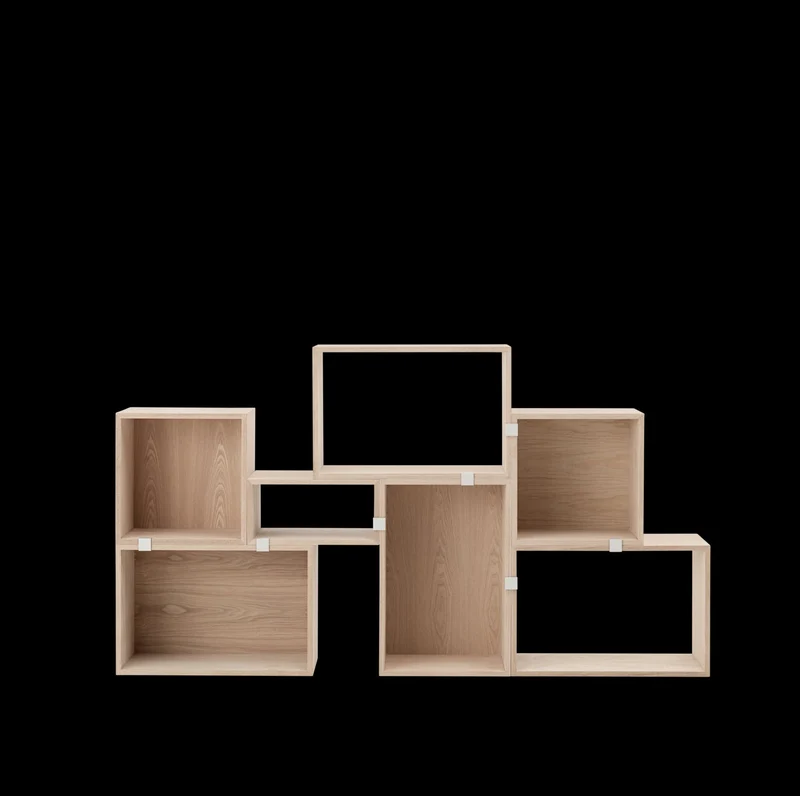 Bibliothèque Muuto - Stacked storage system