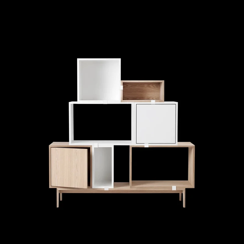 Bibliothèque Muuto - Stacked storage system