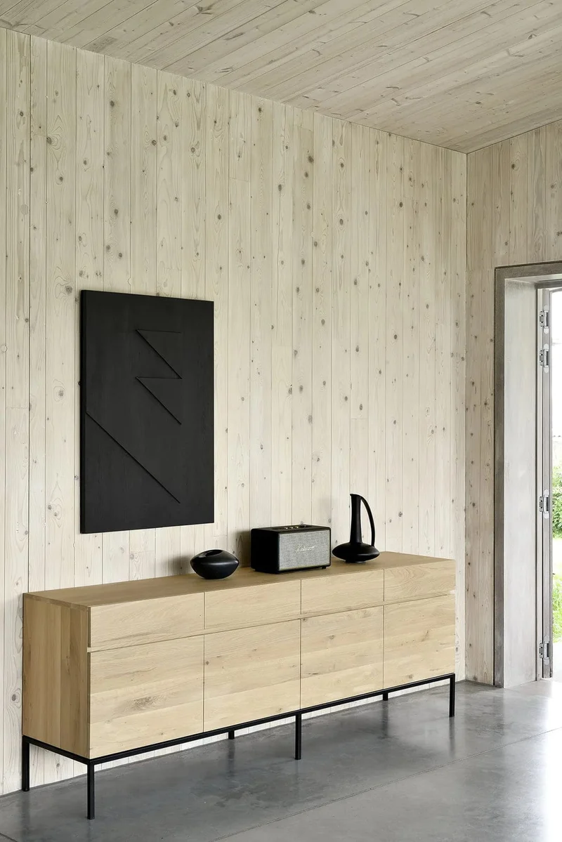 Buffet Ethnicraft - Ligna pied noir