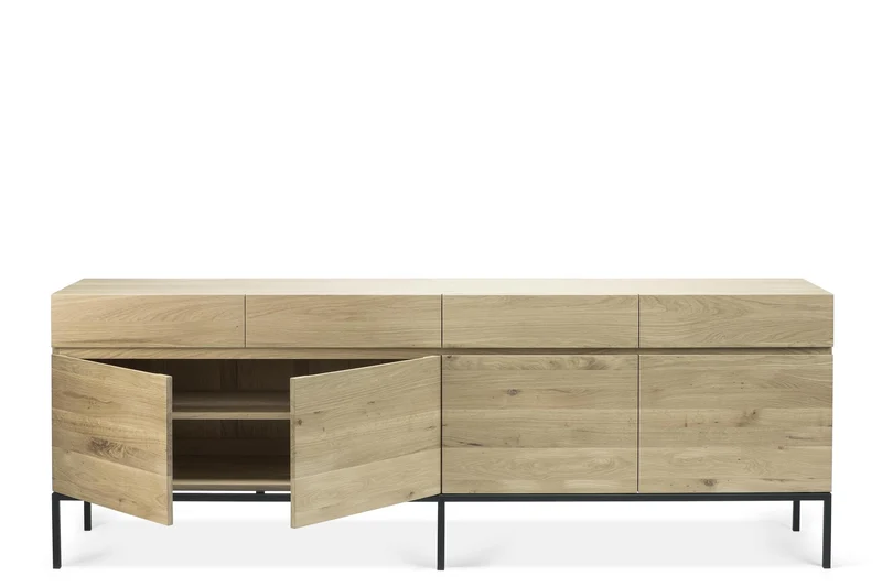 Buffet Ethnicraft - Ligna pied noir