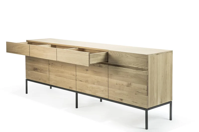 Buffet Ethnicraft - Ligna pied noir
