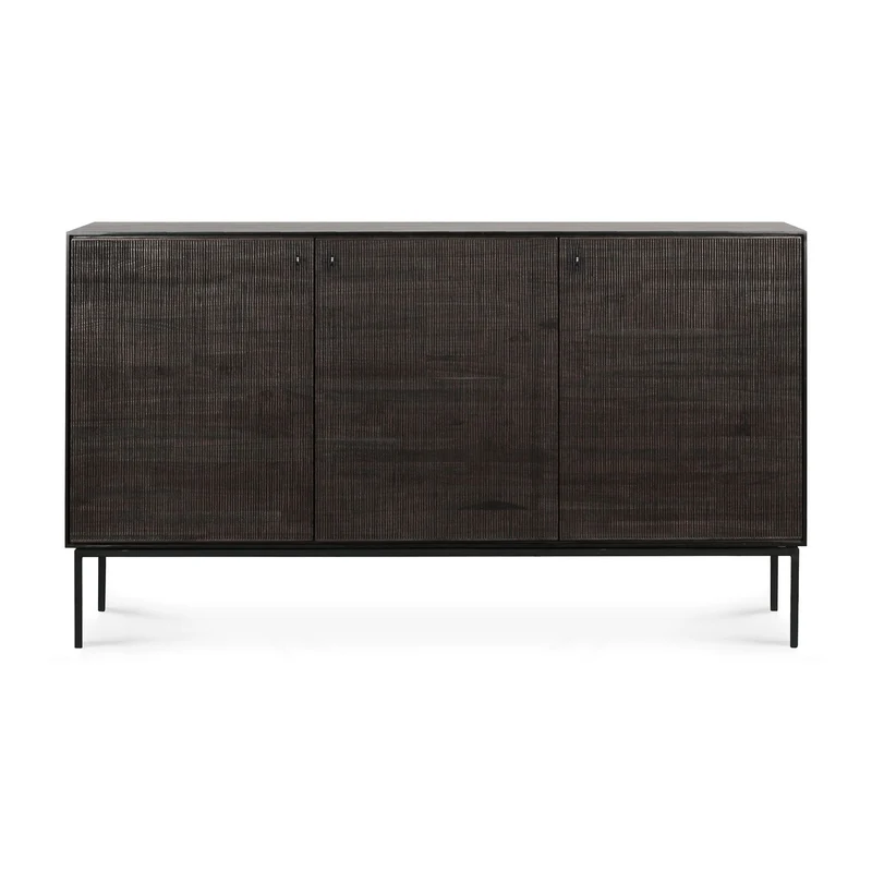 Buffet Ethnicraft - Grooves teak