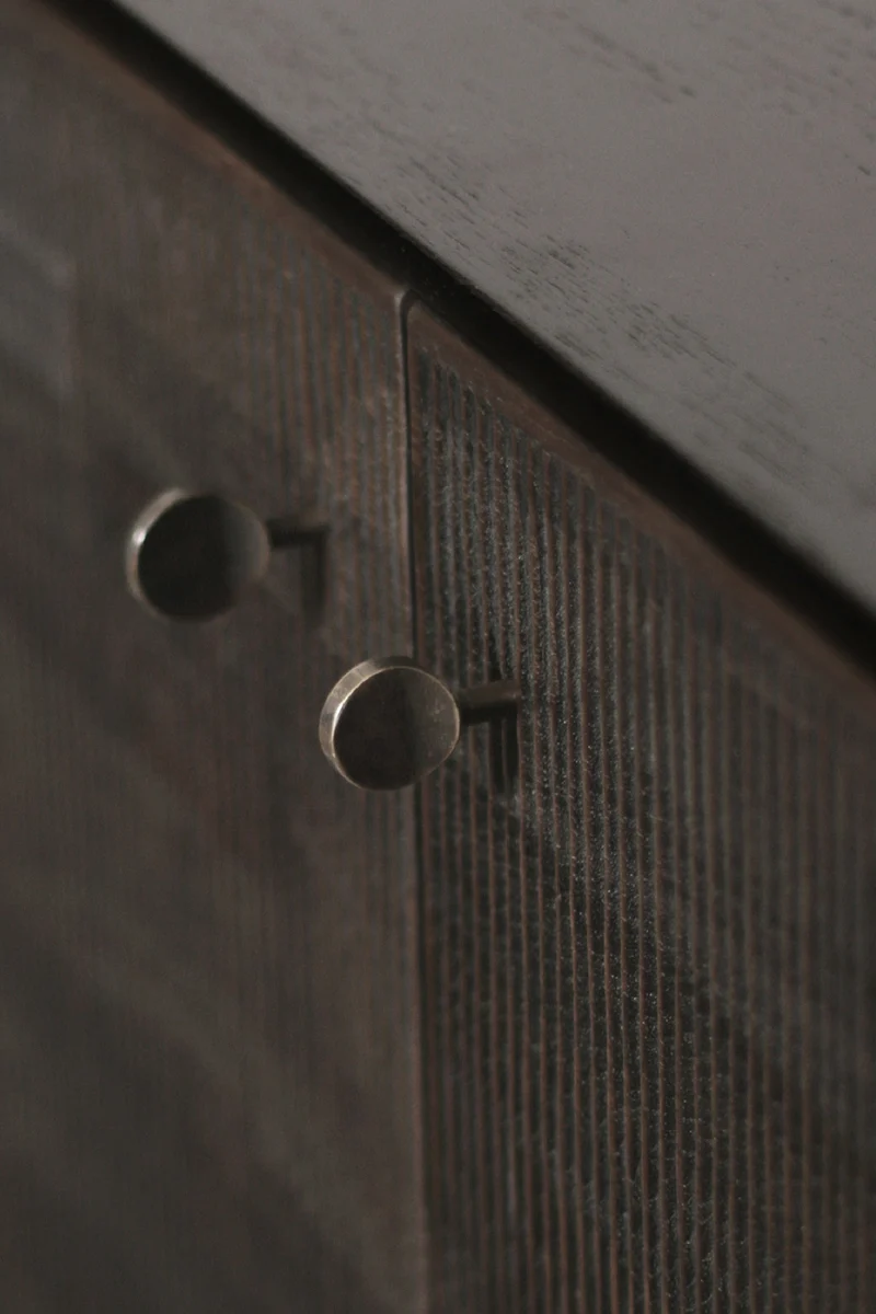 Buffet Ethnicraft - Grooves teak