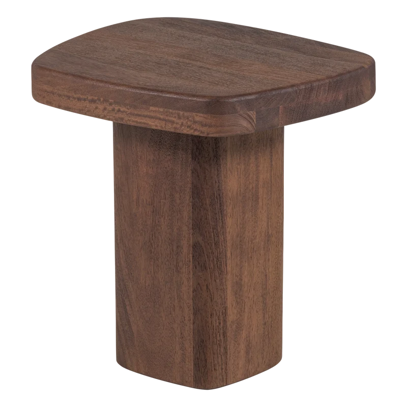 Nodu bijzettafel mangohout bruin