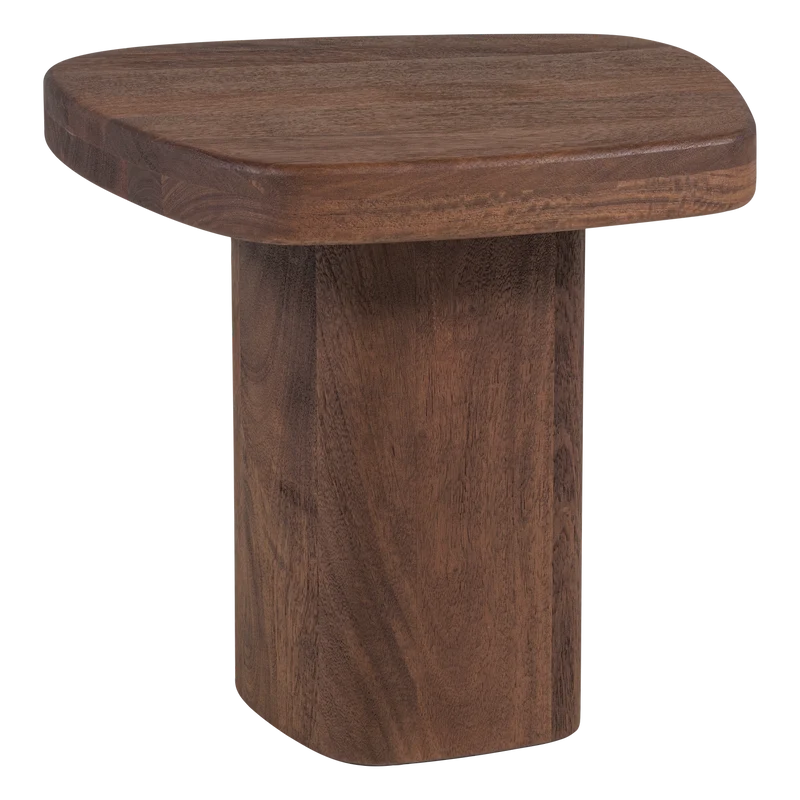 Nodu bijzettafel mangohout bruin