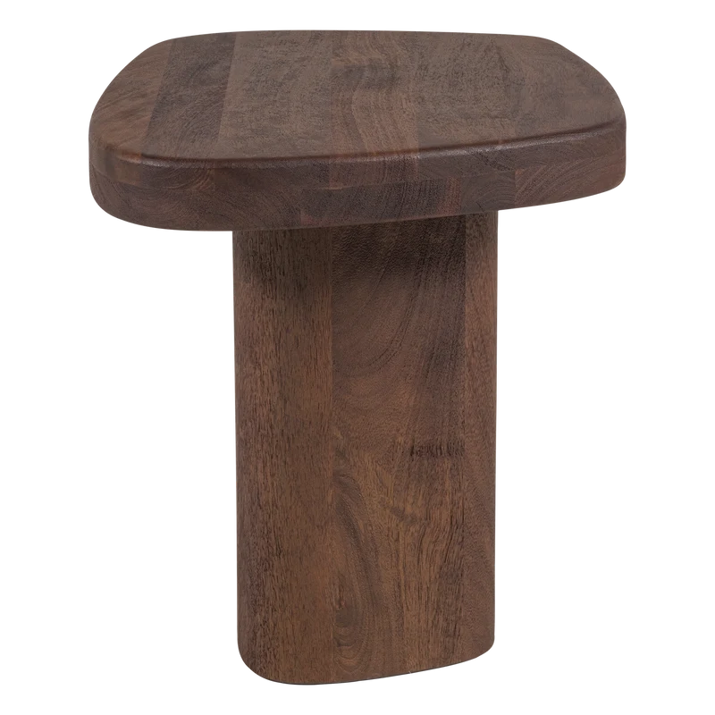 Nodu bijzettafel mangohout bruin