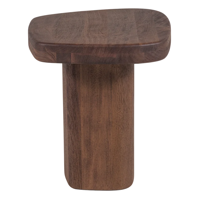 Nodu bijzettafel mangohout bruin