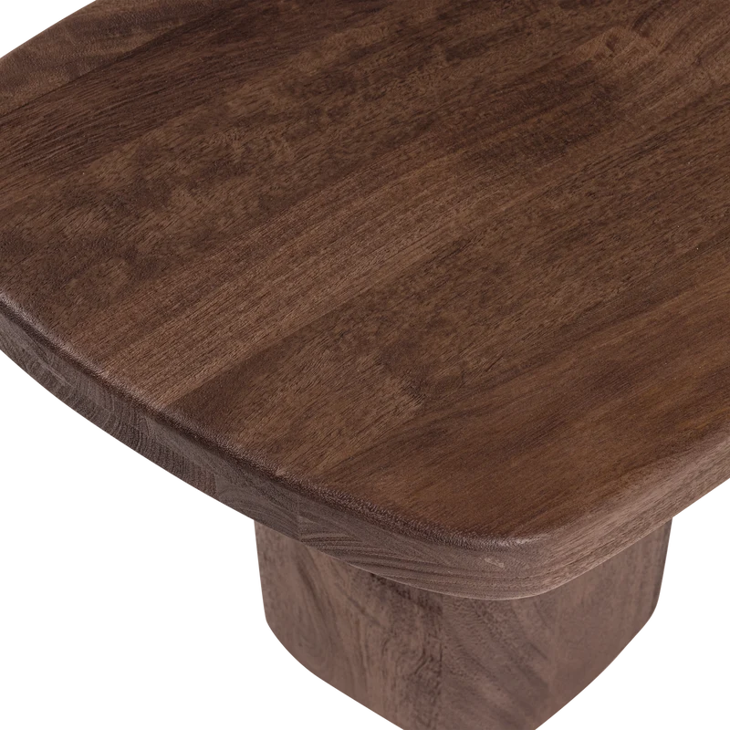 Nodu bijzettafel mangohout bruin