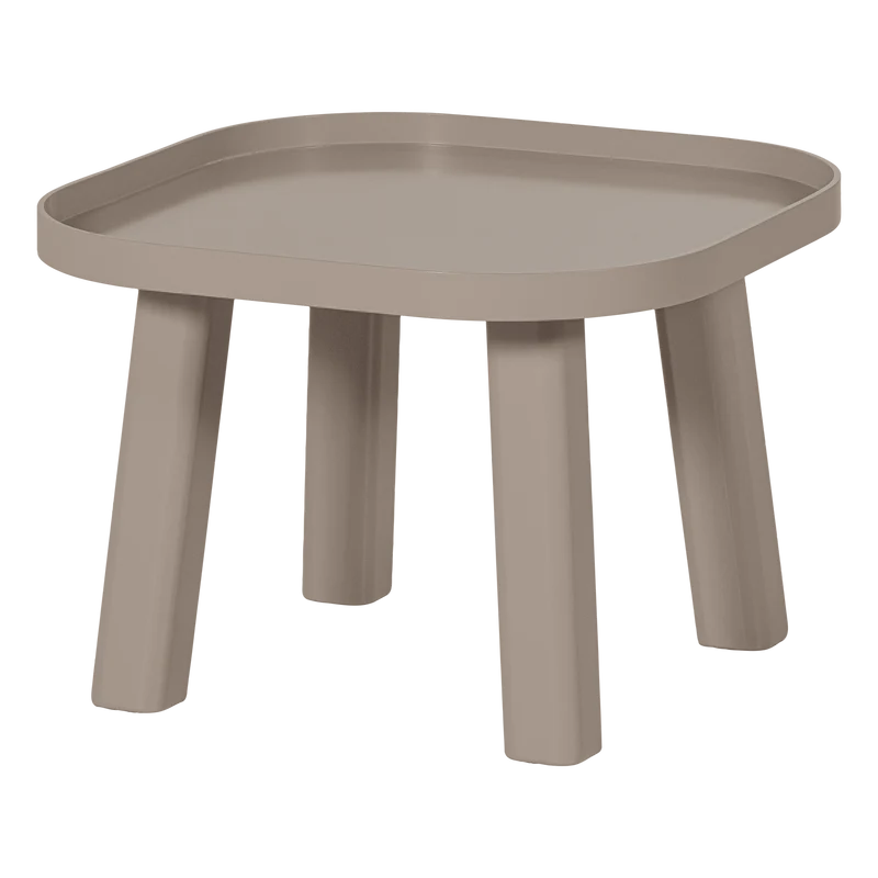 Mosa bijzettafel hout 60x60 cm zand