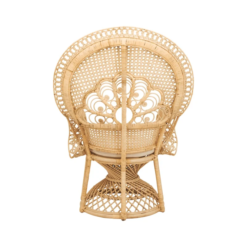 Fauteuil Eloa en rotin naturel