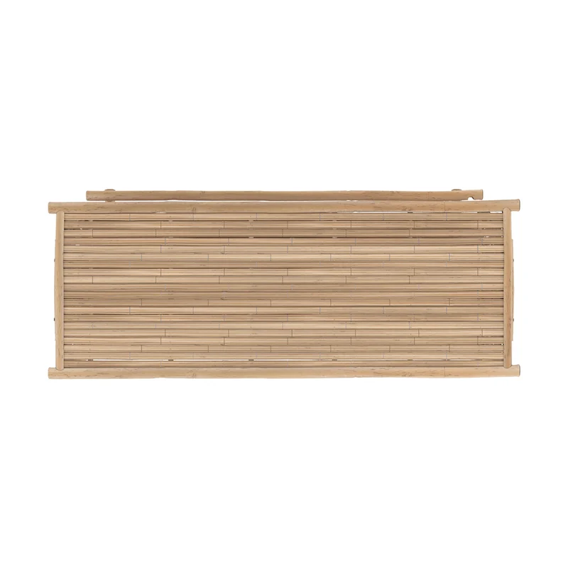 Ensemble bar et chaise de bar de jardin Vadella en bambou (lot de 2)