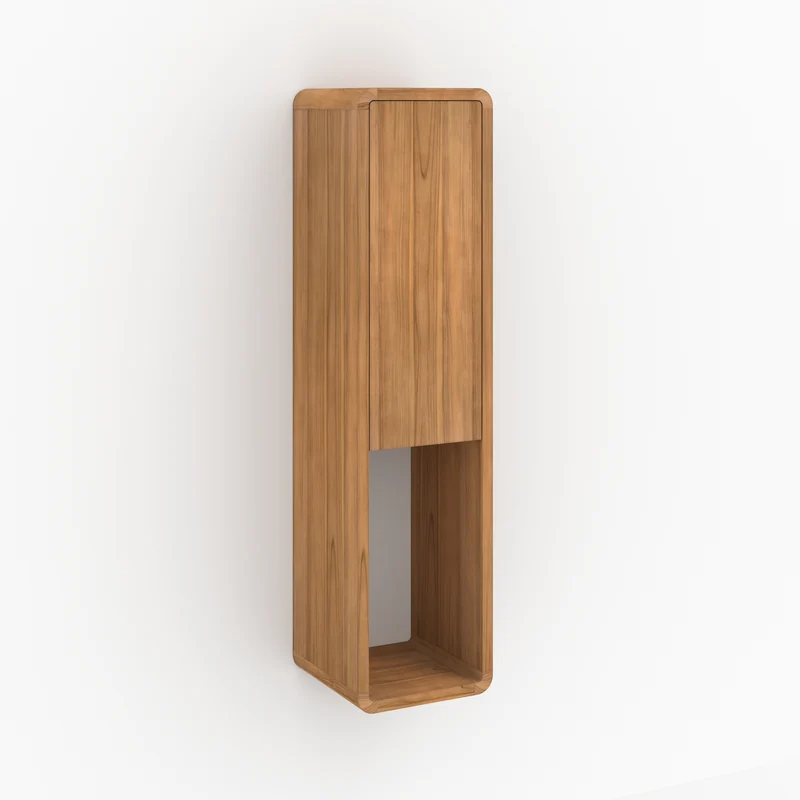 Colonne de salle de bain Kafa en bois de teck